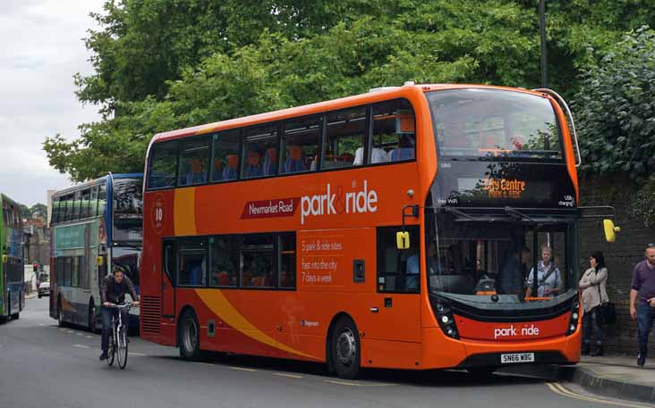 Stagecoach East Alexander Dennis Enviro400MMC Park & Ride 10810